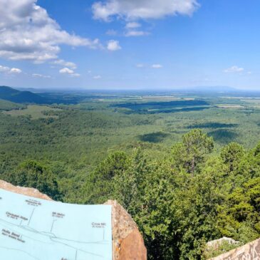 Mary Ann Richter Overlook at Petit Jean State Park in Morrilton, Arkansas