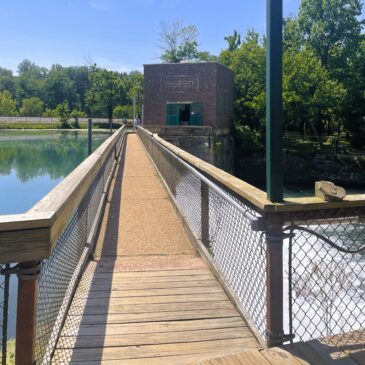 Spring River Dam at Mammoth Spring State Park in Mammoth Spring, Arkansas