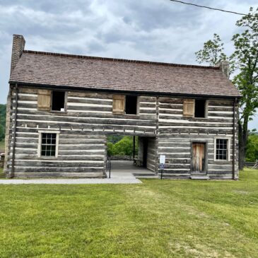 Jacob Wolf House Histoic Site Territorial Courthouse in Norfork, Arkansas